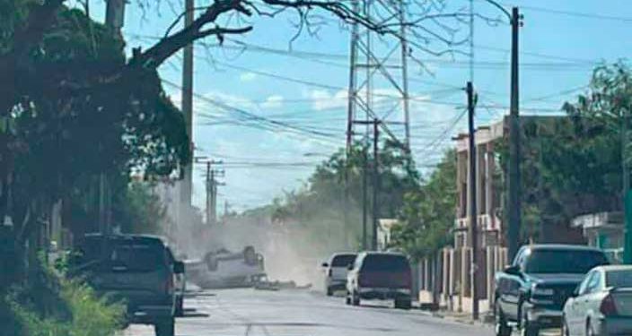 Hubo agresión a dos elementos de seguridad de Tamaulipas por balacera 1 BALACERA