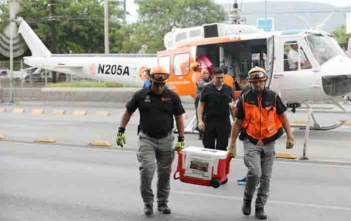 Implementan operativo aéreo para traslado de corazón en Monterrey 1 CORAZON 2