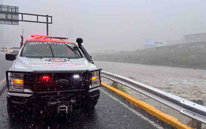 Cierran vialidades en área metropolitana de Monterrey por lluvias 1 LLUVIAS MTY 2