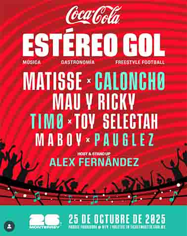 Llegará a Monterrey la fiesta del Mundial, música y gastronomía 1 POSTER 1