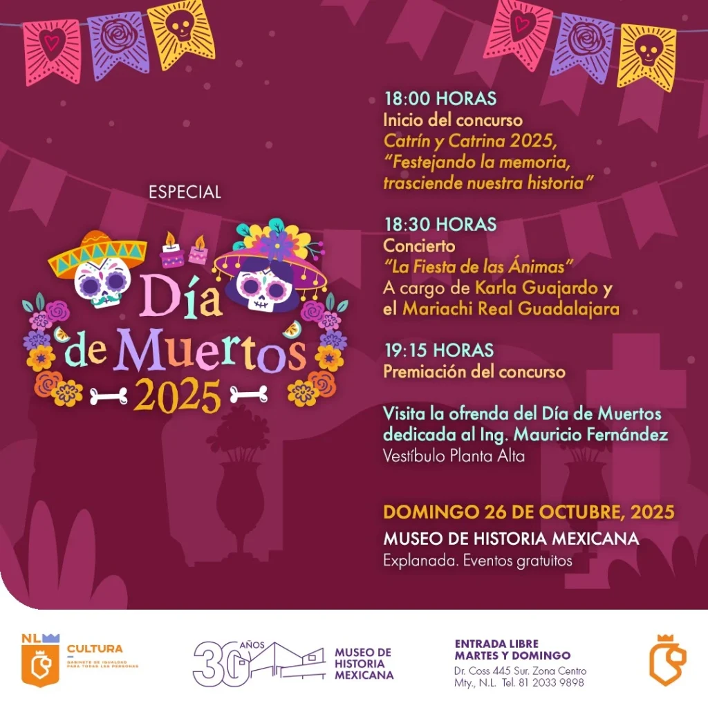 Lista la fiesta por el Día de Muertos en 3 Museos 1 565504058 2291176494703752 6114738789541709186 n