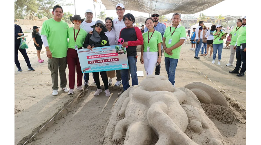 Impulsan arte y creatividad con esculturas de arena en 'Marciano Fest' (FOTOGALERÍA) 1 MADERO 2 6