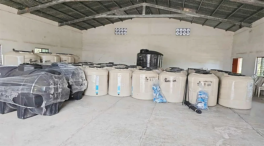 Entrega Comité Campesino tinacos subsidiados a ejidatarios de Reynosa 1 TINACOS