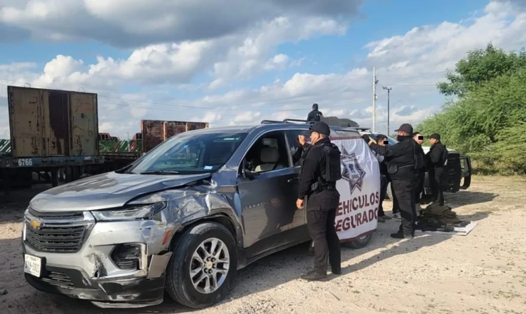 Detiene GN a cuatro sospechosos y recupera camioneta robada 1 sospechosos2