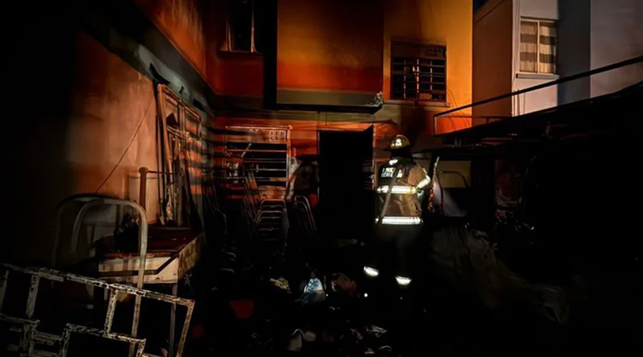 Incendio en Monterrey deja una mujer embarazada herida 1 582078768 25167090802926490 3665213137355732089 n