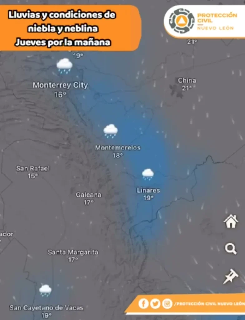 Tiene NL mañana fría y lluviosa 1 591768765 25081729328187446 2048000018550509275 n