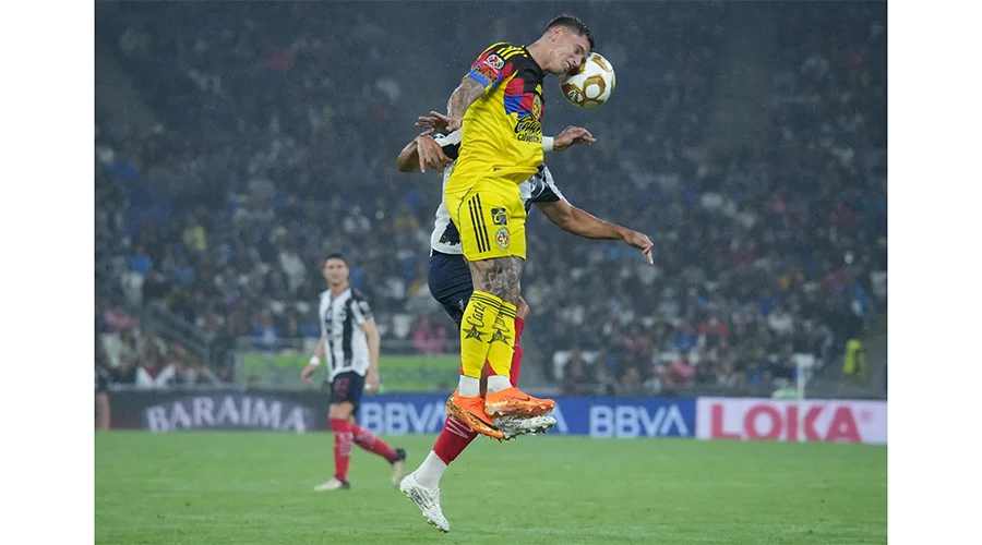 Monterrey sorprende y toma ventaja 2-0 en la ida ante América 12 AMERICA 3