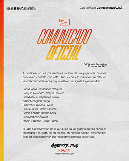 Comienza la limpia en Correcaminos 1 AVISO CORRE