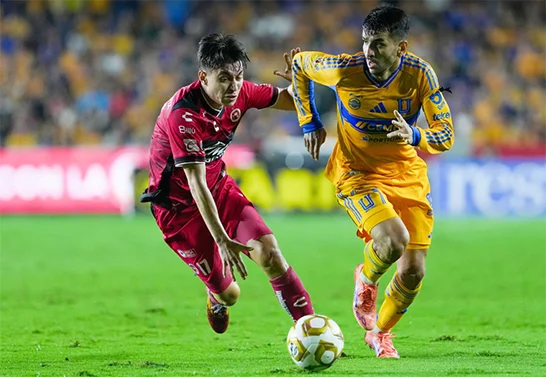 Tigres remonta, aplasta 5-0 y se mete a semis 3 CORREA 11
