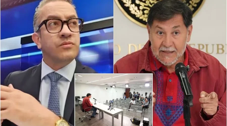 Chumel revienta a Noroña tras conferencia vacía en el Senado