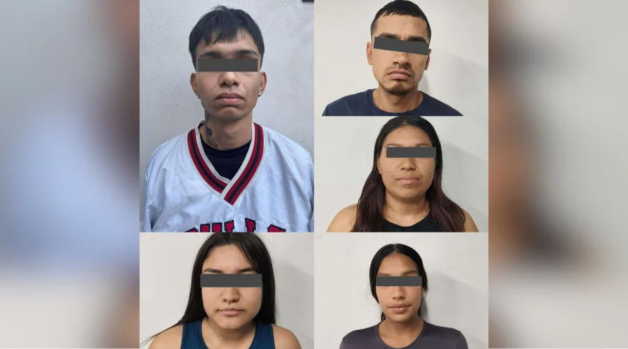 Cinco jóvenes son asegurados con droga en Guadalupe