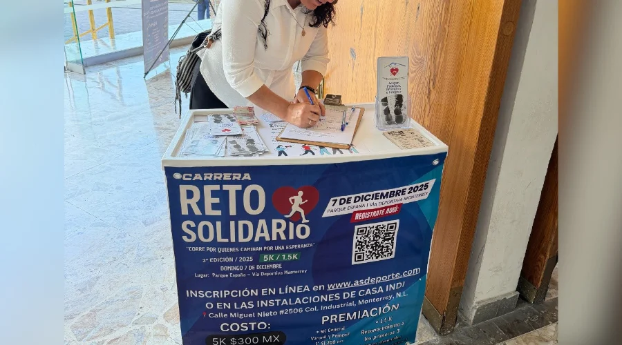 Convoca Casa INDI a participar en la Carrera “Reto Solidario 2025”
