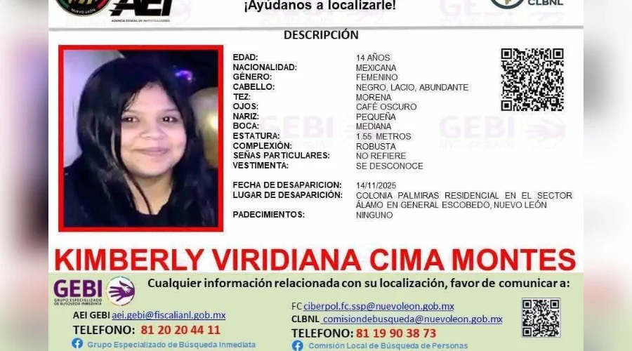 Kimberly viajó a Tamaulipas por decisión propia, confirmó la Fiscalía