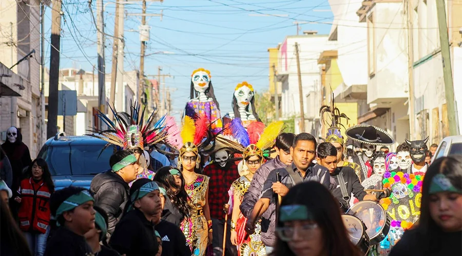 Universidad Tamaulipeca celebra Día de Muertos con desfile y muestras culturales 3 MUERTOS 4