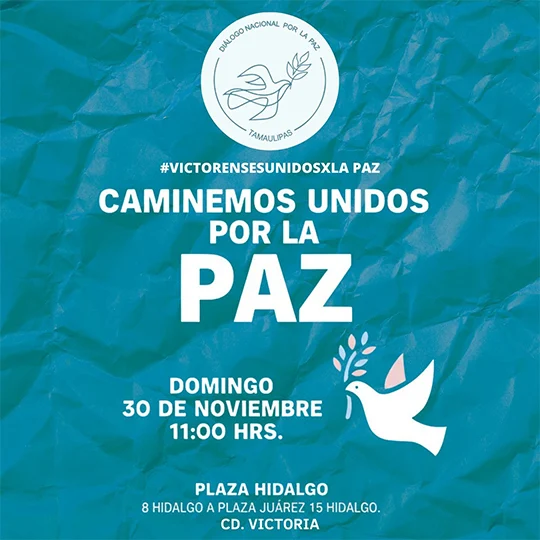 Convocan a nueva marcha por la paz 1 POSTER PAZ