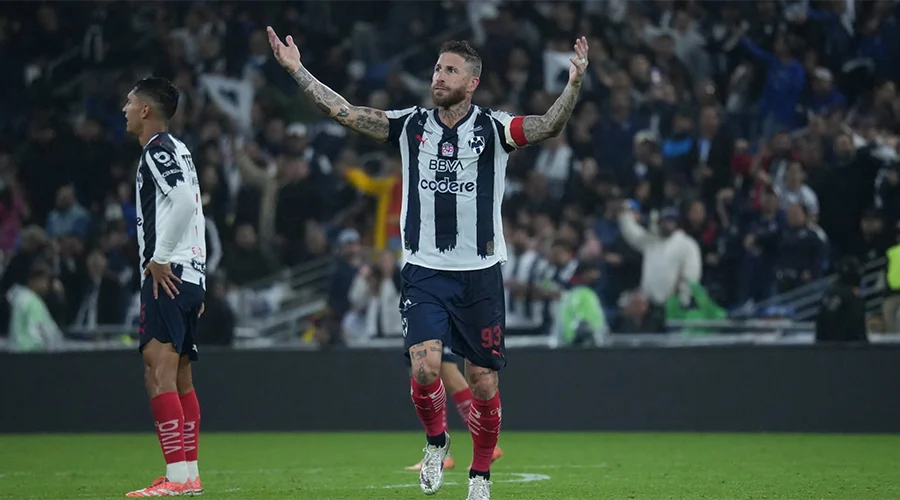 Monterrey sorprende y toma ventaja 2-0 en la ida ante América 2 SERGIO RAMOS