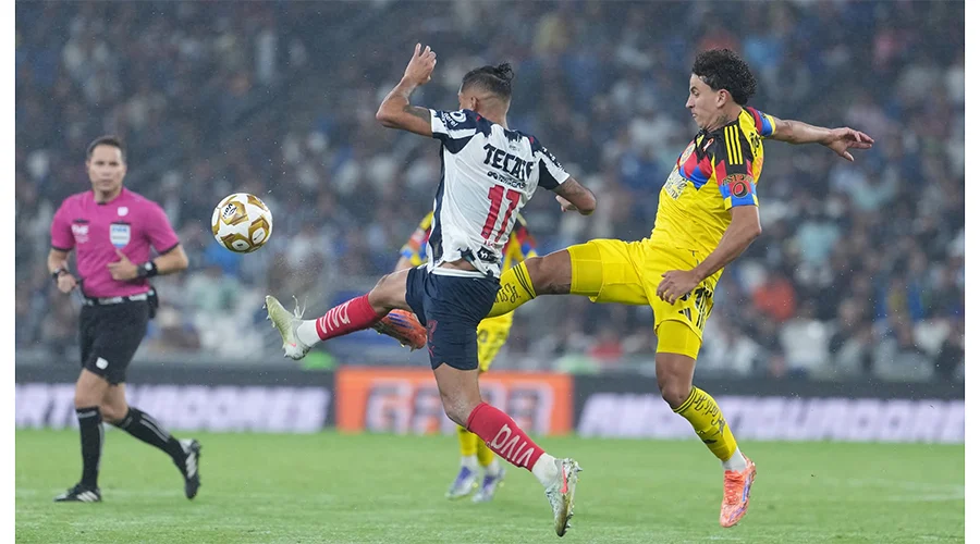 Monterrey sorprende y toma ventaja 2-0 en la ida ante América 3 TECTATITO