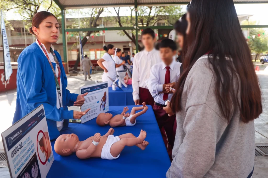 Ofrece San Nicolás brigada de salud contra diabetes en escuelas 1 a1661598 aaf2 44b4 b851 3f10bd8cf642
