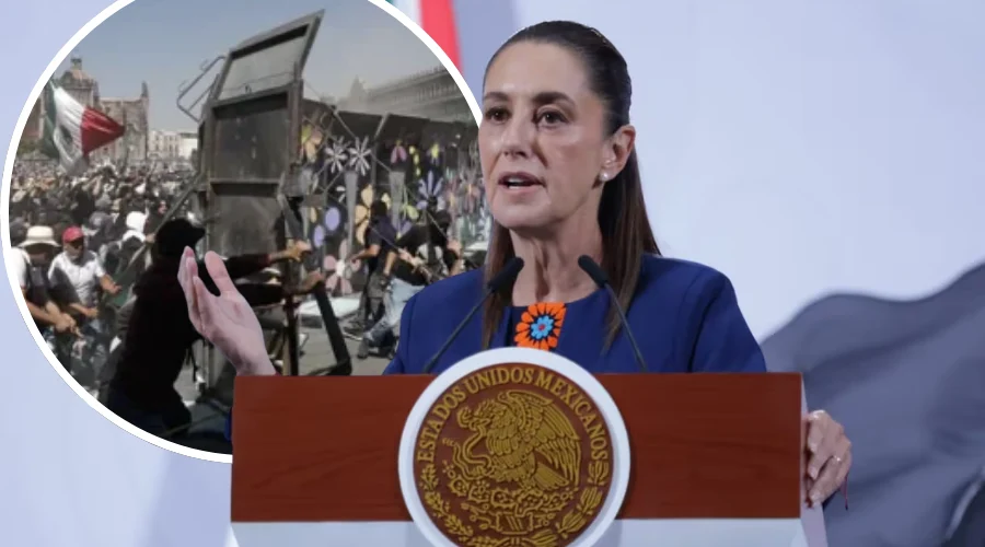 ‘No nos vamos a rajar nunca’, afirma Sheinbaum (1)