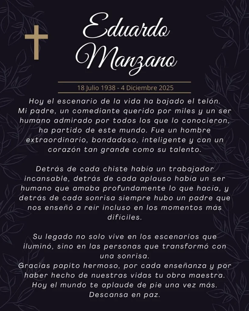 Muere Eduardo Manzano, actor y comediante mexicano 2 17ddfcf5 783e 438f 9624 56ddf53c3af9