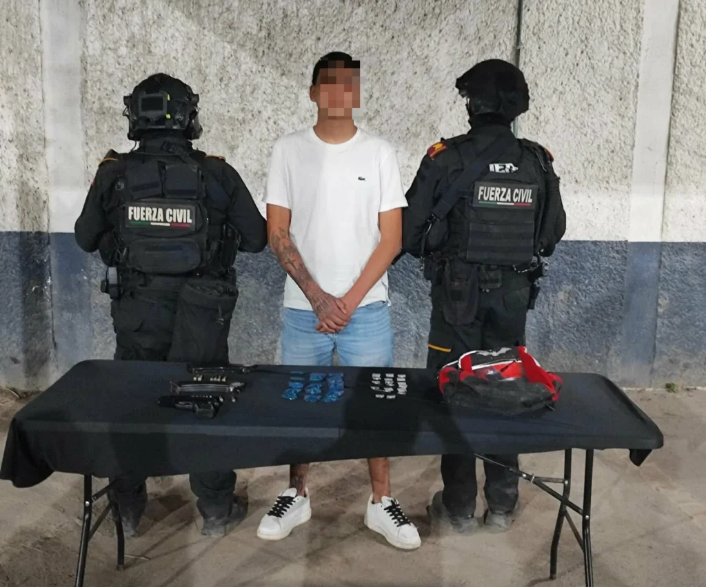 Detiene Fuerza Civil a ocho generadores de violencia en García 1 597639926 2354614951652806 4420018039834521742 n