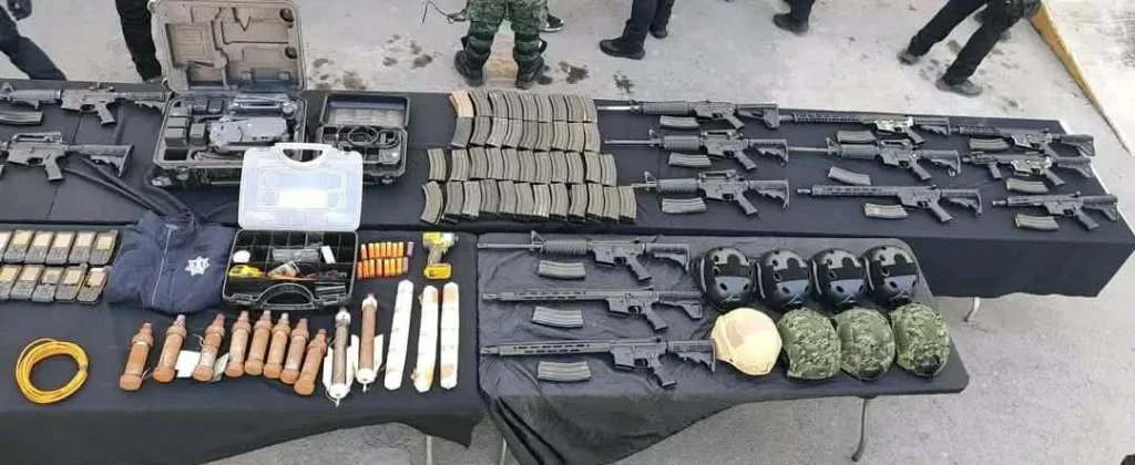 Detienen a 17 hombres armados en Montemorelos 1 598732217 1380510616783423 2483804262147806823 n