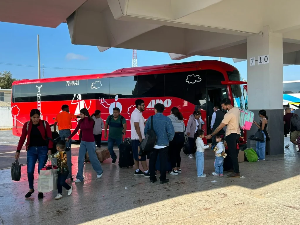 Prevalece alta afluencia de viajeros en Central de Autobuses Reynosa 1 601208613 751569314014472 3690040241507374702 n