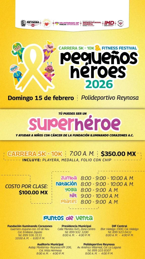‘Pequeños Héroes’ correrán por noble causa en Reynosa 1 604922065 4330608707260960 5526487137631601164 n