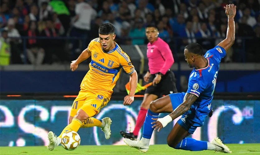Empata Tigres con Cruz Azul 1-1 y se acercan a la final 5 BRUNETTA 6 F