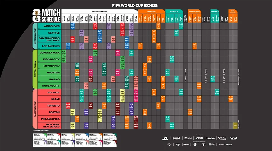No jugará Países Bajos en Monterrey; revelan calendario completo 1 CALENDARIO ok