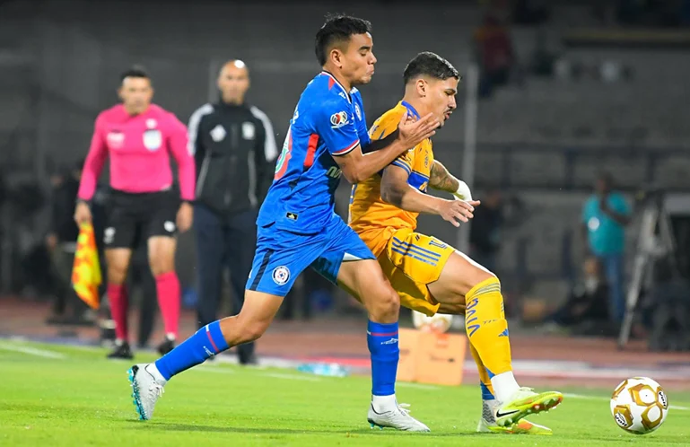 Empata Tigres con Cruz Azul 1-1 y se acercan a la final 4 CRUZ AZUL 5 E
