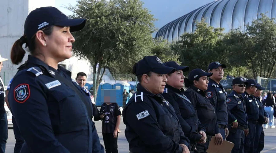 Desplegarán mil 300 oficiales para semifinal Monterrey-Toluca