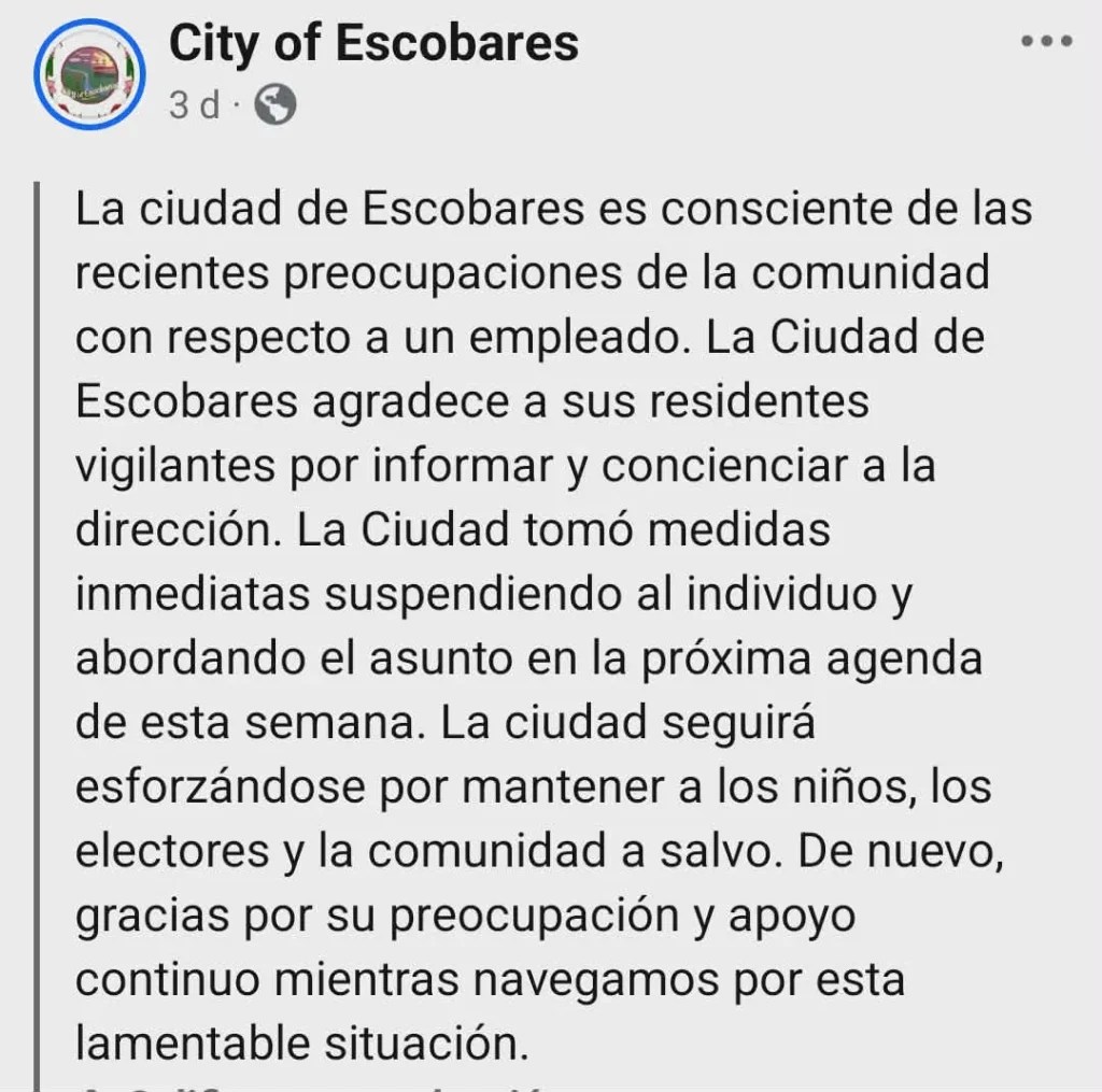 Indigna contacto de delincuente sexual con niños en Texas 1 607331144 1744067362928460 5292445864812400511 n
