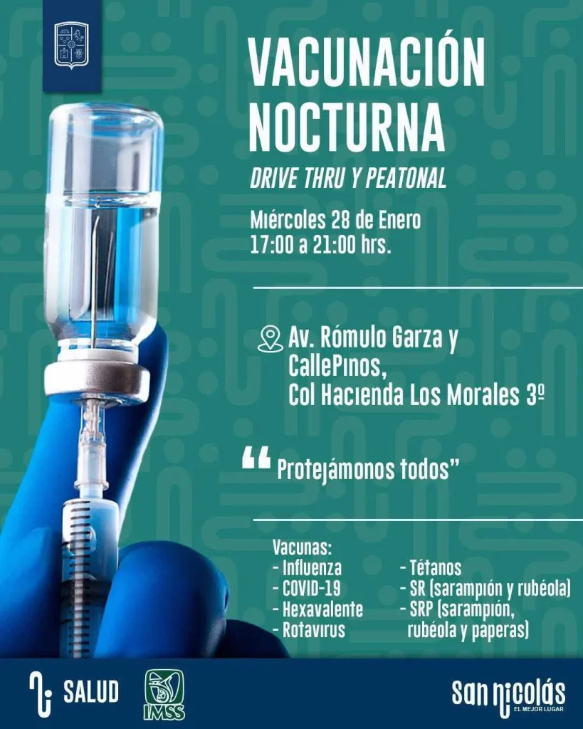 Aumentan jornadas de vacunación en Nuevo León 2 623293232 2056898594886209 6873411424482432616 n