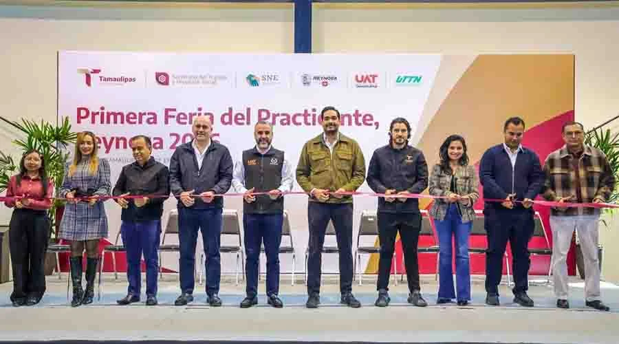 Inaugura alcalde y secretario del Trabajo de Tamaulipas, Feria del Practicante 1 ALCALDE 234