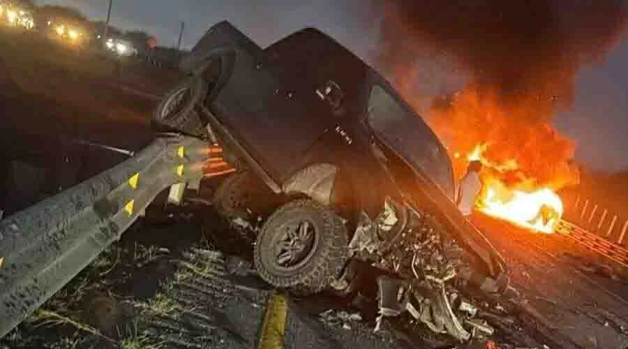 Cuatro muertos y dos heridos tras brutal choque en la Matamoros–Reynosa 1 CHOQUE 2 MATA