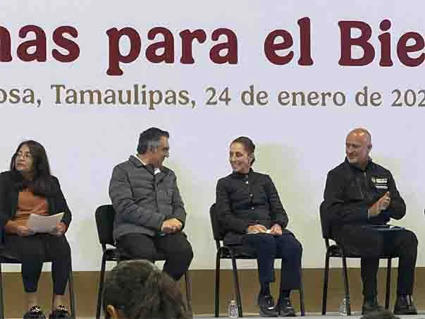 Destaca la Presidenta acciones de Programas para el Bienestar en Tamaulipas 1 CLAUDIA 223