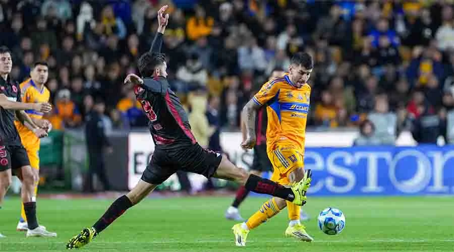Tigres empata ante Toluca con polémico final 4 CORREA 5 F