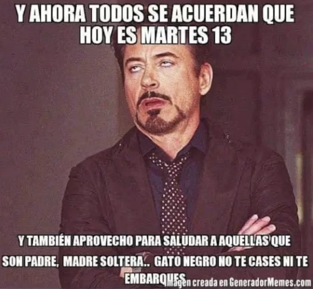 Ni la ‘mala suerte’ se salva: martes 13 deja ola de memes 1 Captura de pantalla 2026 01 13 a las 12.00.25 p.m