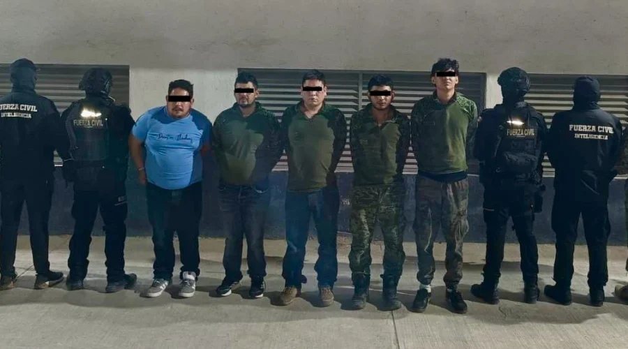 Identifican a 7 detenidos tras operativo en Montemorelos