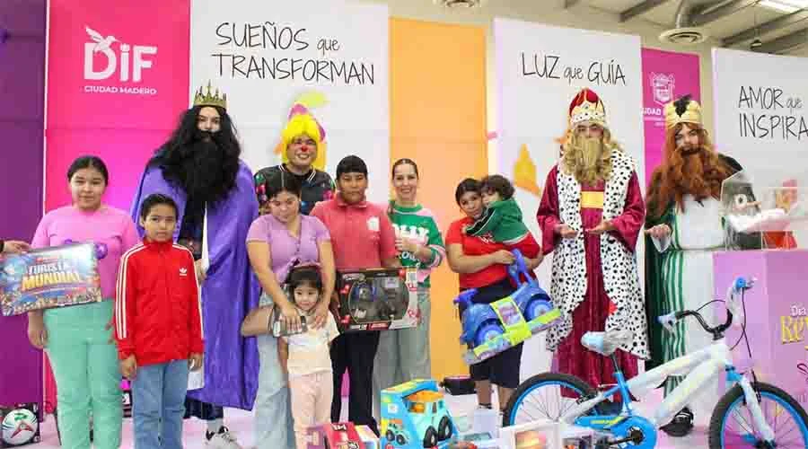 Tienen festejo del Día de Reyes en el DIF Ciudad Madero 1 MADERO 56
