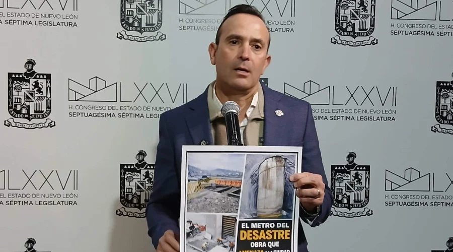 Obras del Metro, “amenaza permanente” para Monterrey Carlos De la Fuente