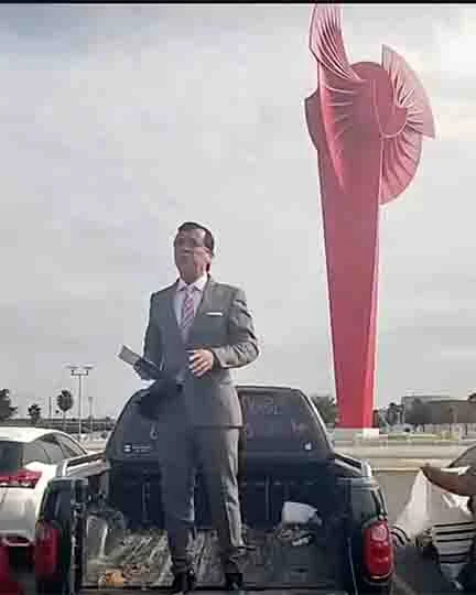Realizan caravana de oración por la paz y unidad 1 PASTOR ABEL