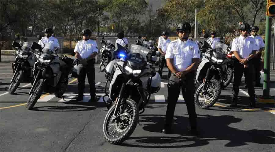 Refuerza Escobedo a Proxpol con motocicletas y uniformes especiales 2 POLIS ESCOBEDO 2