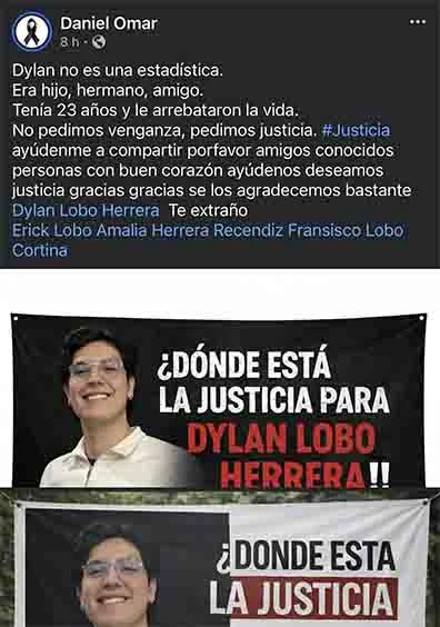 Exige justicia familia de joven asesinado en Guadalupe 1 POST DYLAN