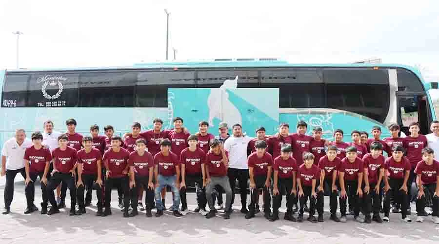 Viajan selecciones de futbol a Olimpiada Estatal con apoyo del Gobierno de Reynosa 1 REYNOSA FUT 2