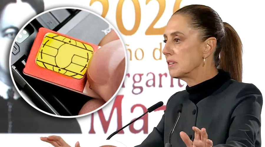Registro de chips busca frenar fraudes y extorsiones- Sheinbaum Registro de chips busca frenar fraudes y extorsiones: Sheinbaum