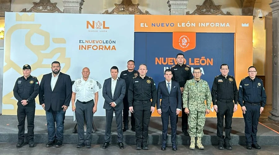 Resalta Gobierno de Nuevo León avances en seguridad durante 2025