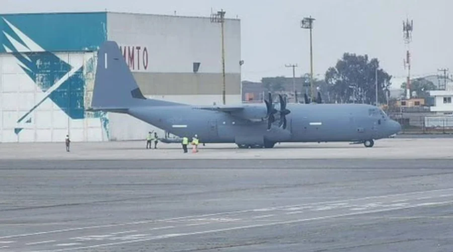 Sheinbaum aclara presencia de avión Hércules de EU en México