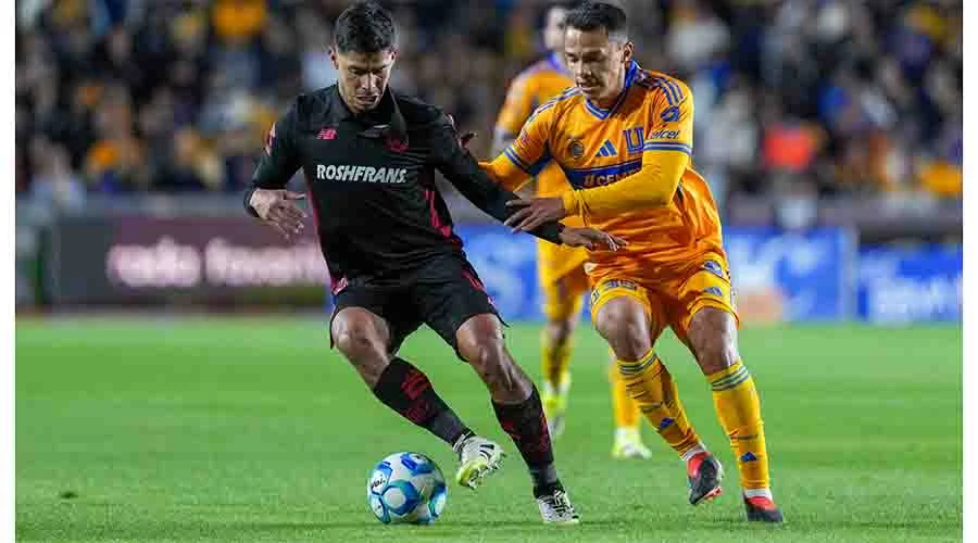 Tigres empata ante Toluca con polémico final 1 TIGRES 2 B